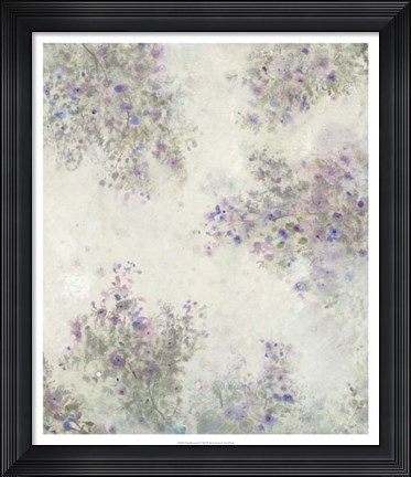 Framed Twig Blossoms IV Print