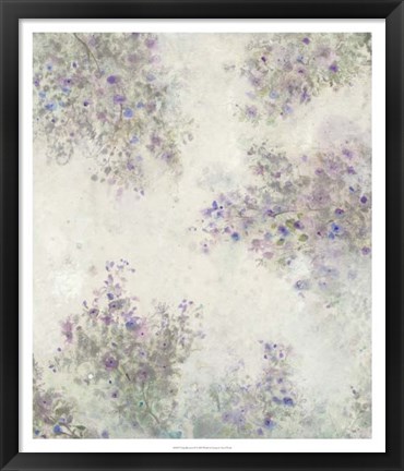 Framed Twig Blossoms IV Print