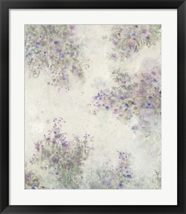 Framed Twig Blossoms IV Print