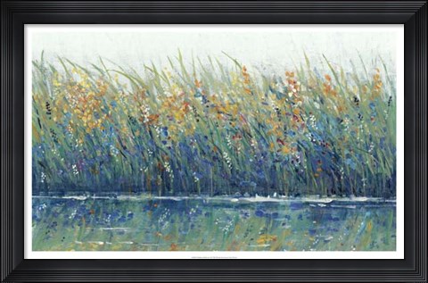 Framed Wildflower Reflection II Print