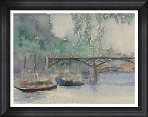 Framed Venice Watercolors V Print