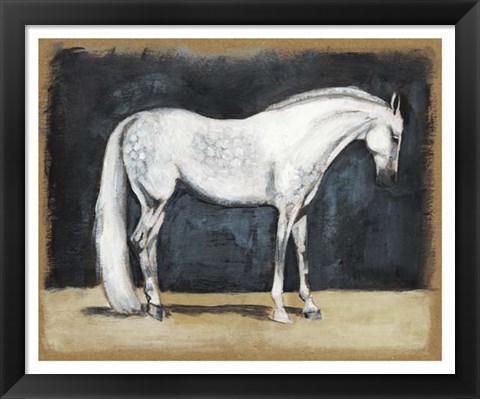 Framed Equestrian Studies V Print