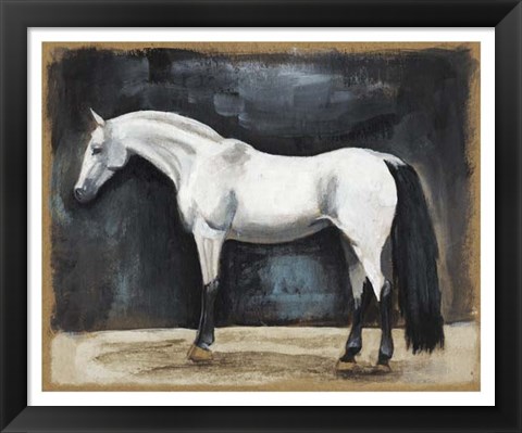 Framed Equestrian Studies VI Print
