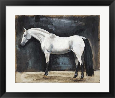 Framed Equestrian Studies VI Print