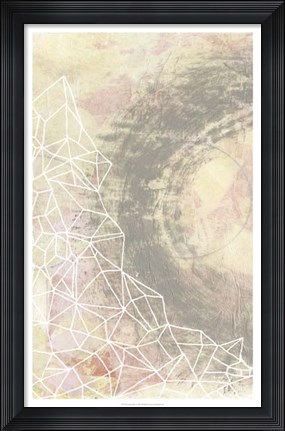 Framed Crystal Vision I Print