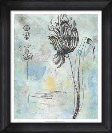 Framed Botanical Abstract I Print