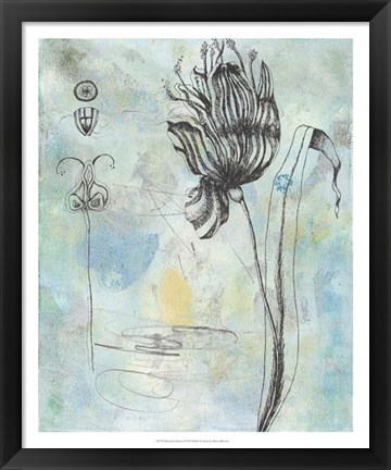 Framed Botanical Abstract I Print