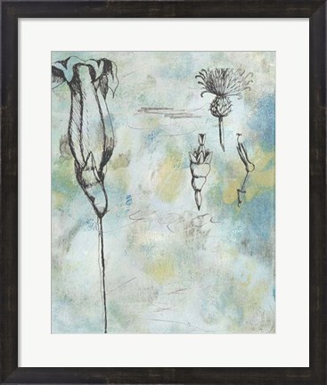 Framed Botanical Abstract II Print