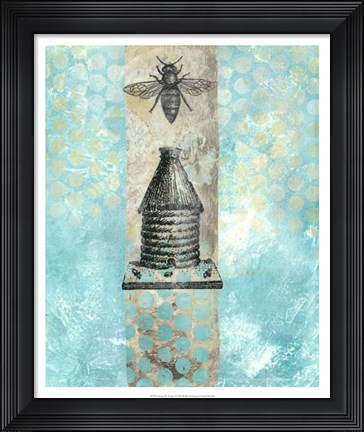 Framed Vintage Beekeeper I Print