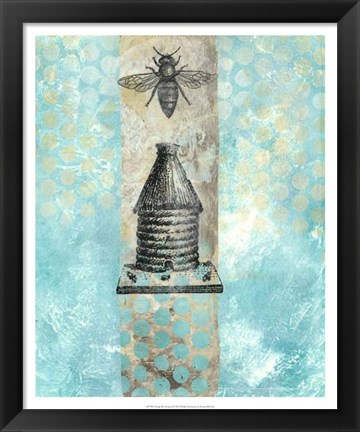 Framed Vintage Beekeeper I Print