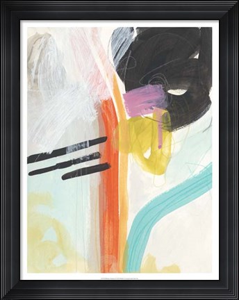 Framed Rhythm Variations I Print