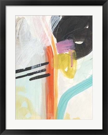Framed Rhythm Variations I Print