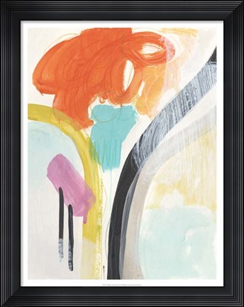 Framed Rhythm Variations II Print