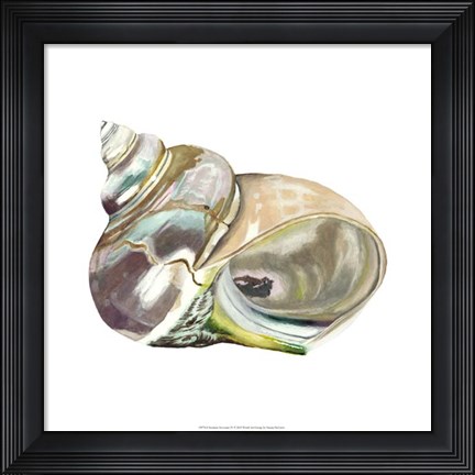 Framed Seashore Souvenirs IV Print