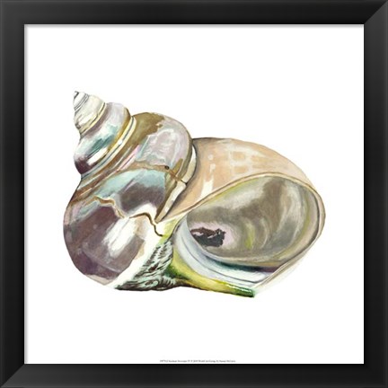 Framed Seashore Souvenirs IV Print