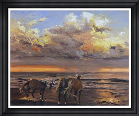 Framed Three&#39;s a Crowd Print