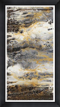 Framed Granite I Print