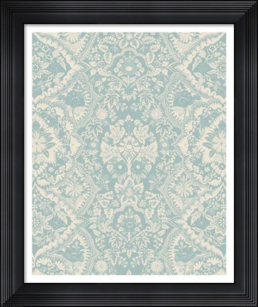Framed Baroque Tapestry in Spa II Print