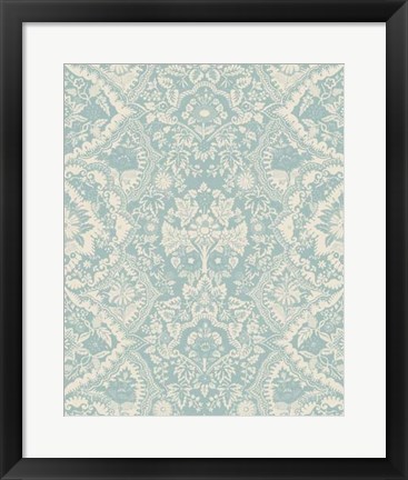 Framed Baroque Tapestry in Spa II Print