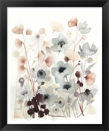 Framed Bespoken Blossoms II Print