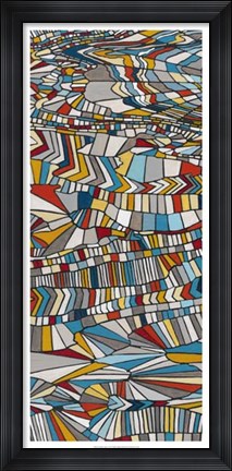 Framed Primary Grain I Print