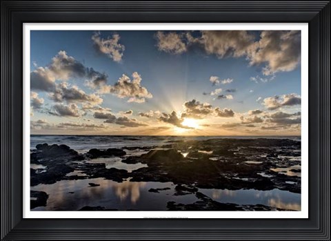 Framed Waipouli Sunrise Print