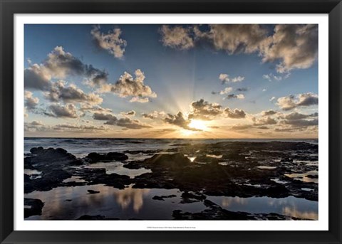 Framed Waipouli Sunrise Print