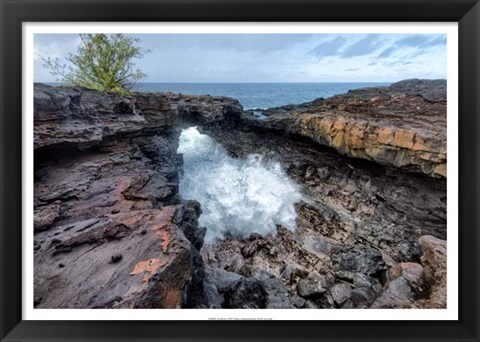 Framed Arch Rock I Print