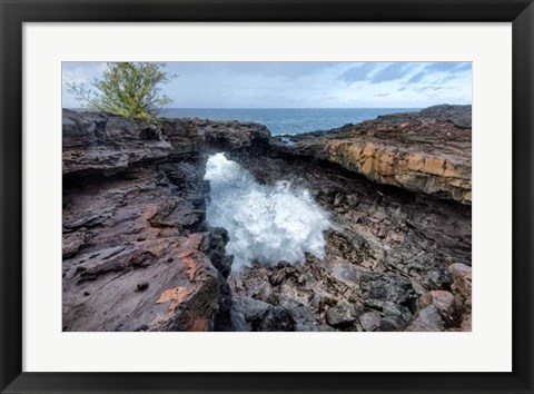 Framed Arch Rock I Print