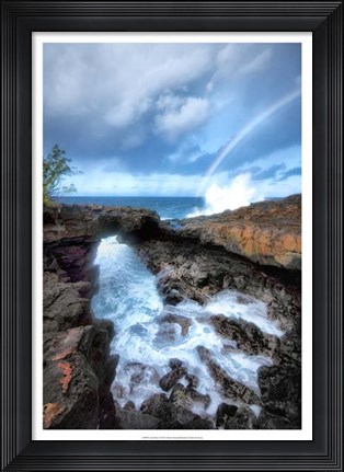 Framed Arch Rock II Print