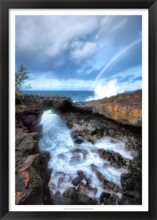 Framed Arch Rock II Print