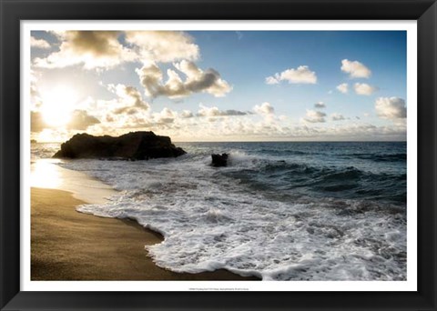 Framed Pounding Surf Print