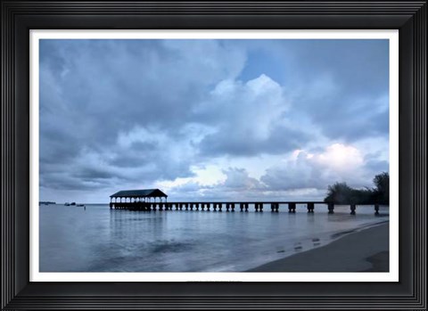 Framed Hanalei Dawn Print