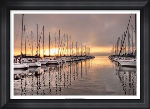 Framed At First Light Print