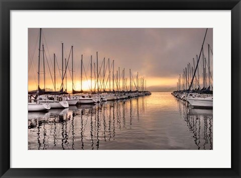 Framed At First Light Print