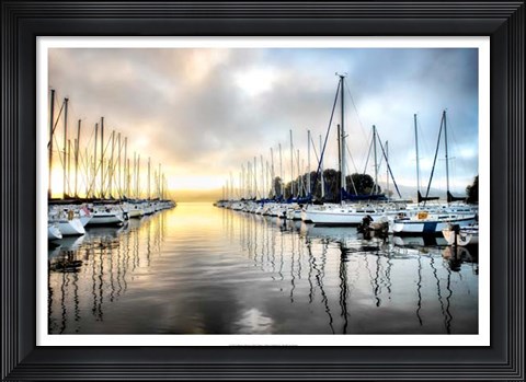 Framed Sleeping Marina Print