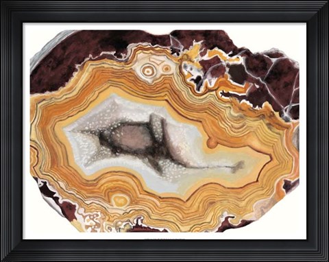 Framed Agate Studies III Print