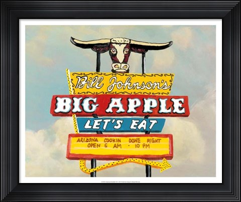 Framed American Roadside VII Print