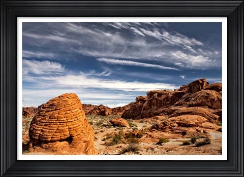 Framed Valley of Fire Print