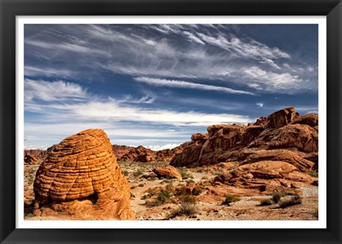 Framed Valley of Fire Print