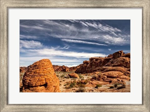 Framed Valley of Fire Print