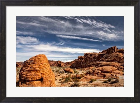 Framed Valley of Fire Print
