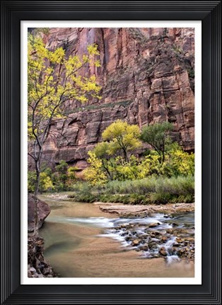 Framed Zion Autumn II Print