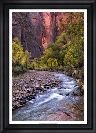 Framed Looking Upstream II Print