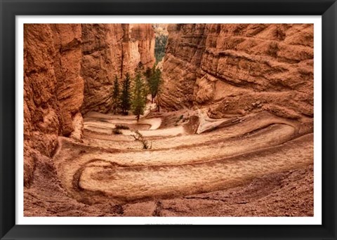 Framed Switchbacks Print