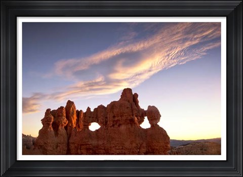 Framed Clouds at Bryce Canyon Print