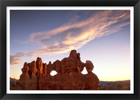 Framed Clouds at Bryce Canyon Print