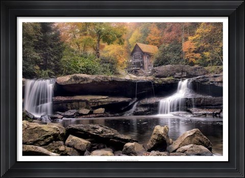 Framed Below the Mill Print