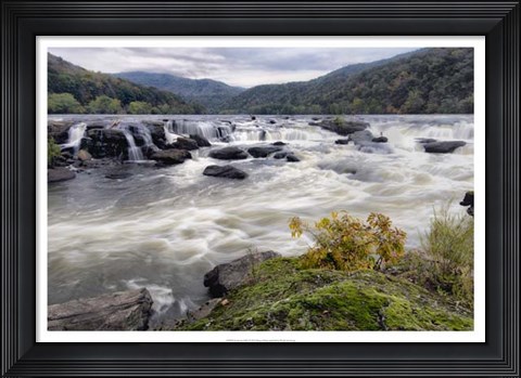 Framed Sandstone Falls I Print