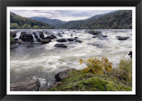 Framed Sandstone Falls I Print